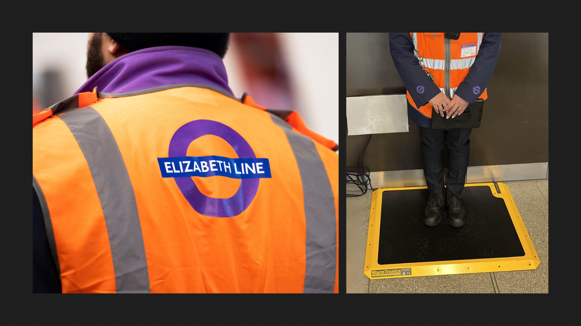 Image of WarmTronics Heated Anti Fatigue Mat at MTR Elizabeth Line