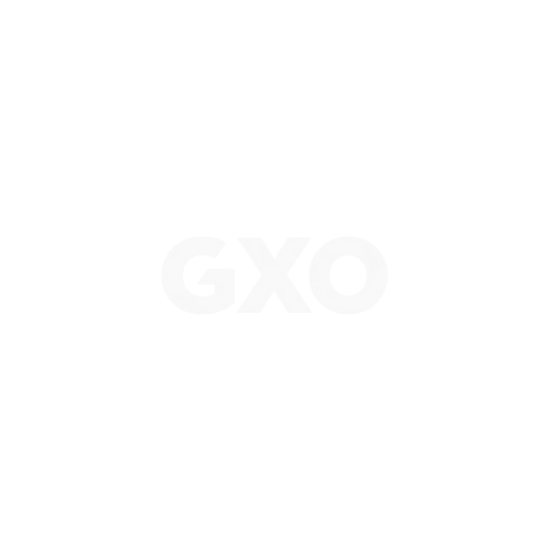 Customer Logo White Transparent Background GXO